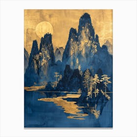 Chinese Mountains 66 Canvas Print