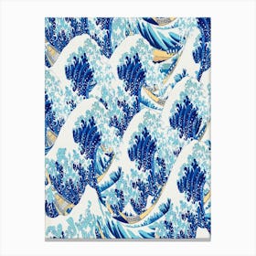 Great Wave Off Kanagawa 1 Leinwandbild