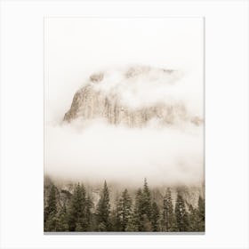 Hidden Mountain Canvas Print