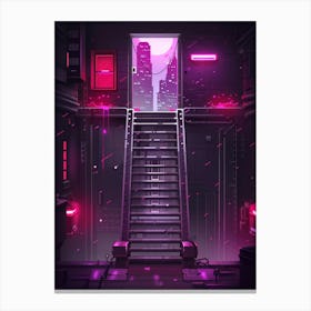 Sci-Fi Illustration Canvas Print