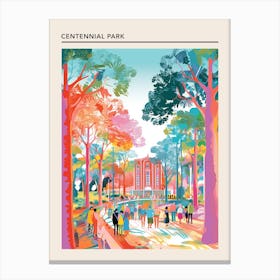 Centennial Park Sydney 3 Canvas Print