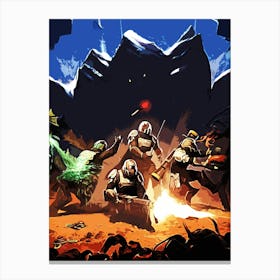 Helldivers 2 2 Canvas Print