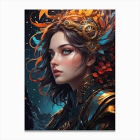 Elven Girl Canvas Print