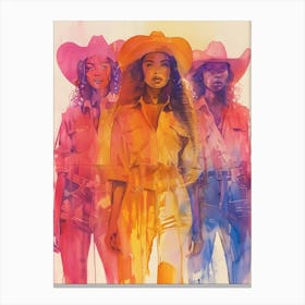 I'M A Cowgirl Canvas Print