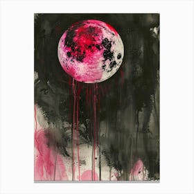 Moon Illustration 4 Canvas Print