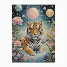 Cosmic Tiger Canvas Print