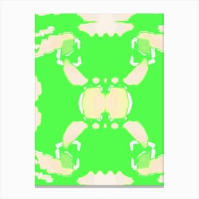 Abstract Green Background Canvas Print