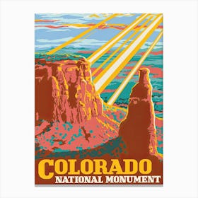 Colorado National Monument Canvas Print