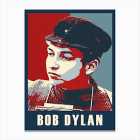 Bob Dylan Canvas Print