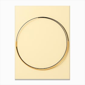 Gold Ring Canvas Print