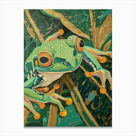 Tree Frog 10 Canvas Print