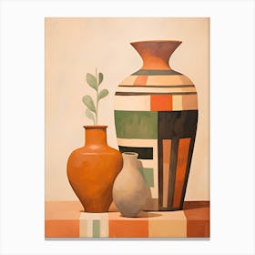 Three Vases Canvas Print