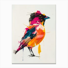 Colorful Bird Canvas Print