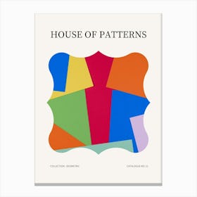 Geometric Pattern Poster 21 Canvas Print