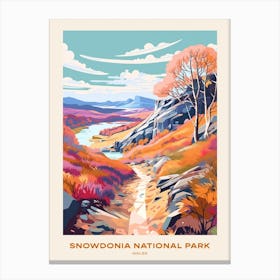 Snowdonia National Park Wales 2 Hike Poster Canvas Print