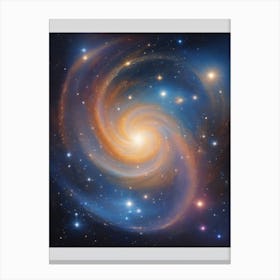 Spiral Galaxy Canvas Print