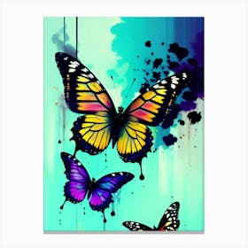 Colorful Butterflies 164 Canvas Print