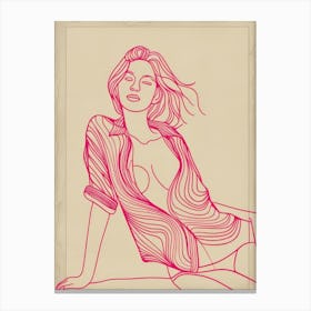 Sexy Girl 1 Canvas Print