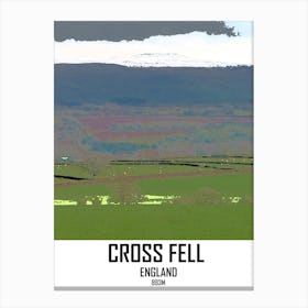 Cross Fell, Pennines, Mountain, Nature, Art, Wall Print Canvas Print