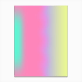 Colorful Lights Gradient Aura Canvas Print