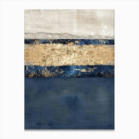 Blue And Gold Canvas Print 3 Canvas Print