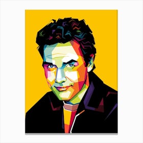 Norm Macdonald Wpap Canvas Print