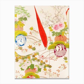 Vintage Kimono Canvas Print