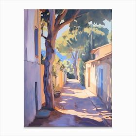 Street In France Canvas Print