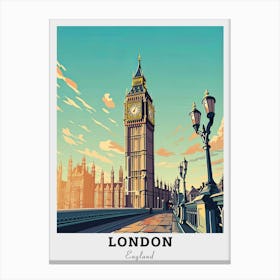 London Big Ben Travel Canvas Print