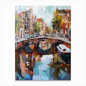 Amsterdam Bridge 5 Canvas Print