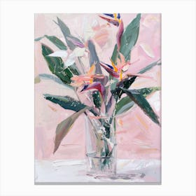 A World Of Flowers Bird Of Paradise 4 Painting Canvas Print