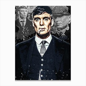 Peaky Blinders thomas shelby 5 Canvas Print