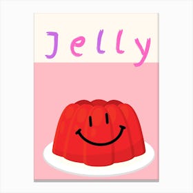 Jelly Pink Canvas Print