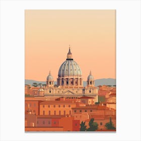 rome italy Canvas Print