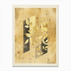 'Gold Leaf' 2 Canvas Print