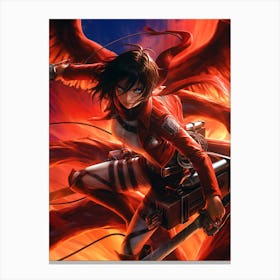 Attack On Titan 10 Canvas Print