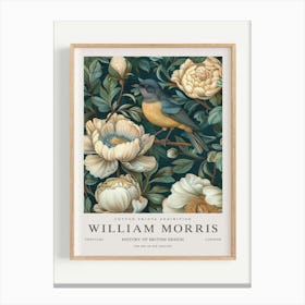 william morris floral pattern art Canvas Print