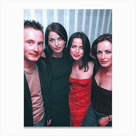 the Corrs 4 Canvas Print