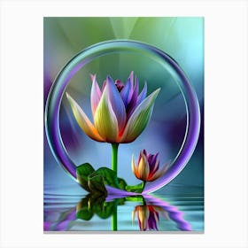 Lotus Flower 157 Canvas Print