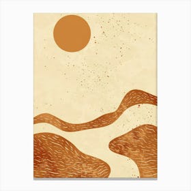 Desert Landscape 47 Canvas Print