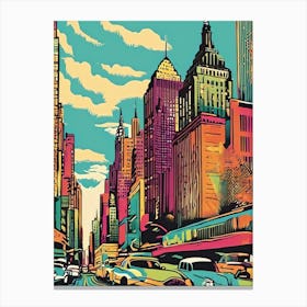 New York City 10 Canvas Print