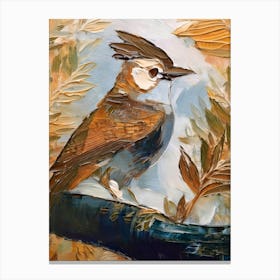 Bird On A Branch 4 Canvas Print