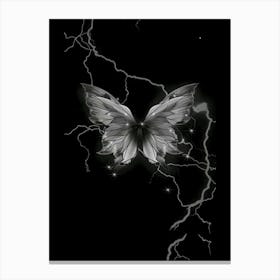 Lightning Butterfly Canvas Print