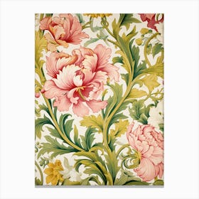 Floral Wallpaper 336 Canvas Print