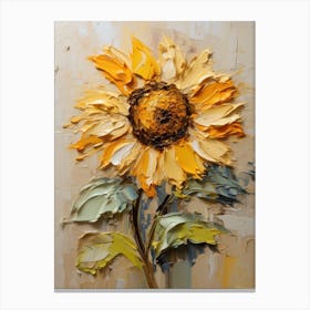 Sunflower Painting Canvas Print