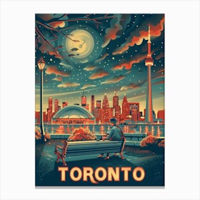 Toronto Cityscape Canvas Print