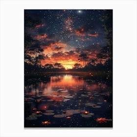 Starry Night 104 Canvas Print