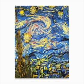 Starry Night 212 Canvas Print