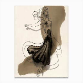 Ballet Dancer Canvas Print