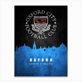 Oxford Football Club Canvas Print